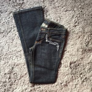Dark wash cowgirl jeans NWOT